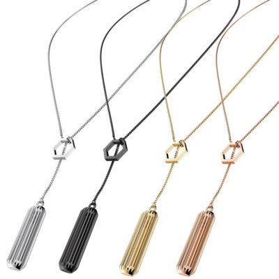 Fb.n1 All Color Flex 2 Necklace In Black