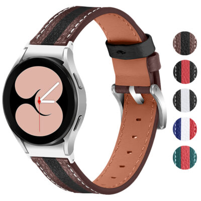 Leather Racing Strap For Samsung Galaxy Watch 5 & Galaxy Watch 4