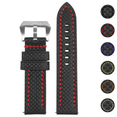 Heavy-Duty Carbon Fiber Strap For Garmin Vivoactive 4