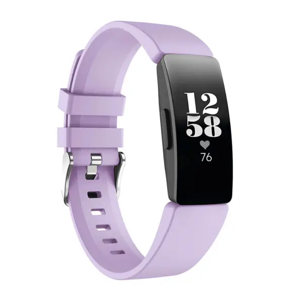 Fb.r42.18 Main Lavender StrapsCo Silicone Rubber Watch Band Strap For Fitbit Inspire & Inspire HR Small Large