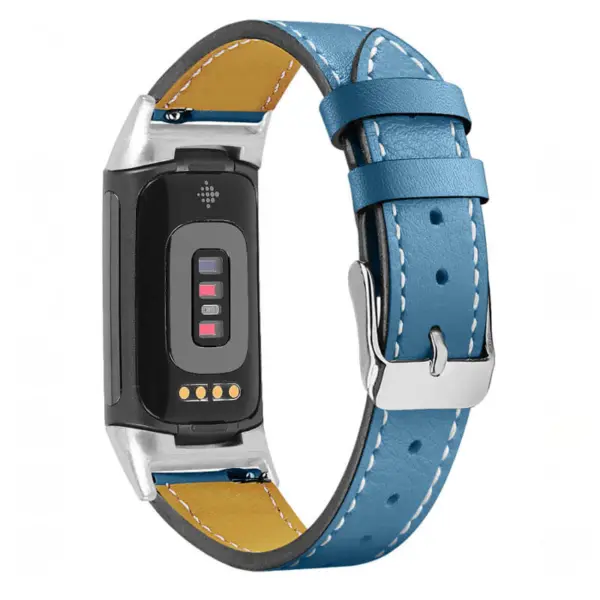 Everyday Leather Band For Fitbit Charge 6 #15