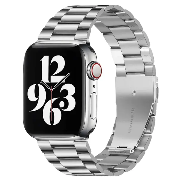 a.m25.ss Main Silver StrapsCo Slim Mesh Band for Apple Watch
