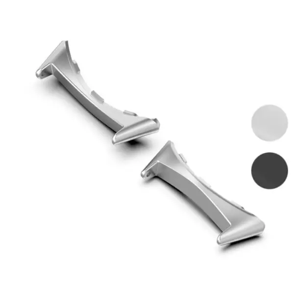 pw.ad1 Gallery Silver StrapsCo Strap Adapter Google Pixel Watch 3 45mm