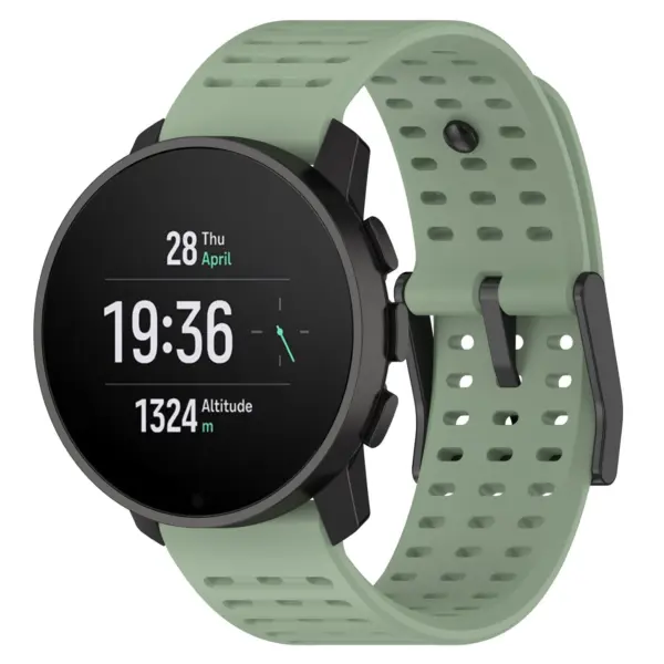 main green StrapsCo Sports Strap for Suunto 9 Peak & 9 Peak Pro 22mm