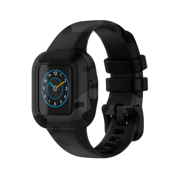 g.r66.c Main Grey Camo StrapsCo Silicone Band for Garmin Vivofit Jr. 3 Rubber Watch Strap