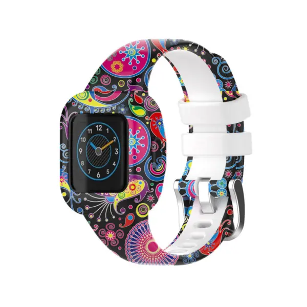 g.r66.1.d Main Doodles StrapsCo Silicone Band for Garmin Vivofit Jr. 3 Rubber Watch Strap
