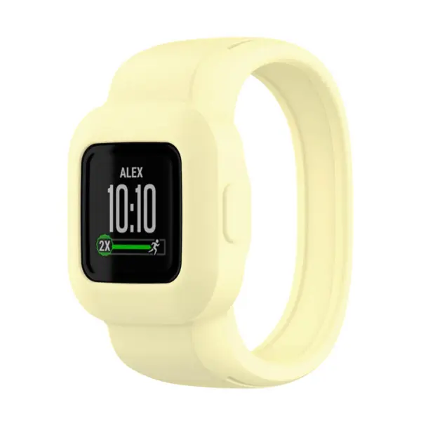 g.r60.10 Main Popcorn StrapsCo Rubber Band for Garmin Vivofit Jr. 3 Silicone Watch Strap