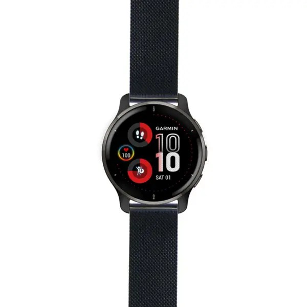 v2s.g.m111 Black StrapsCo Pro Mesh Stainless Steel Watch Band Strap