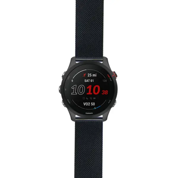 f255s.g.m111 Black StrapsCo Pro Mesh Stainless Steel Watch Band Strap