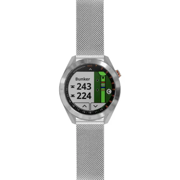 as40.g.m111 Silver StrapsCo Pro Mesh Stainless Steel Watch Band Strap