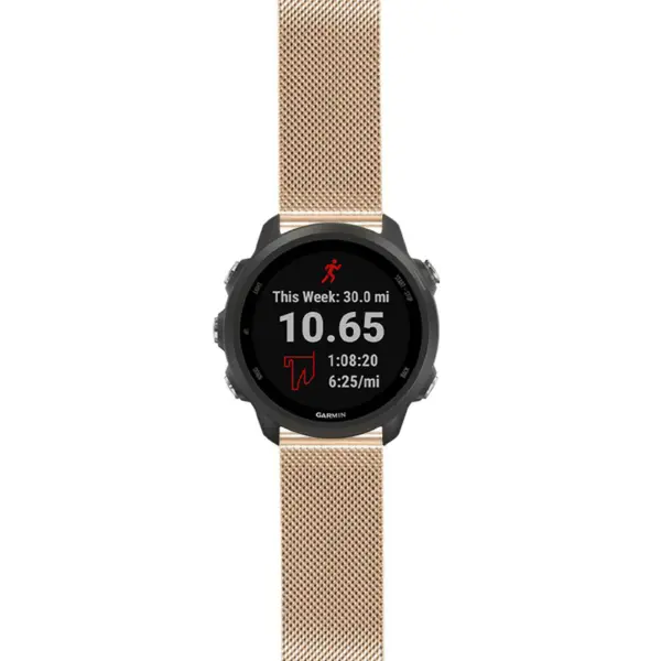 f245.g.m111 Rose Gold StrapsCo Pro Mesh Stainless Steel Watch Band Strap
