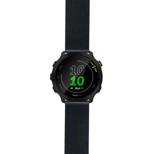 f55.g.m111 Black StrapsCo Pro Mesh Stainless Steel Watch Band Strap