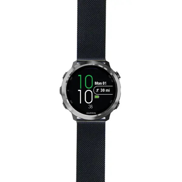 f645.g.m111 Black StrapsCo Pro Mesh Stainless Steel Watch Band Strap