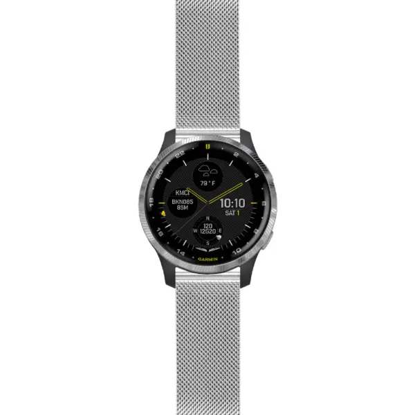 d2a.g.m111 Silver StrapsCo Pro Mesh Stainless Steel Watch Band Strap