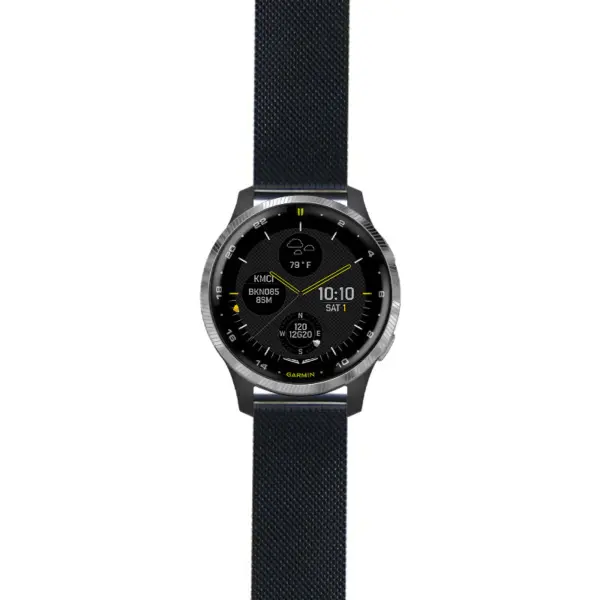d2a.g.m111 Black StrapsCo Pro Mesh Stainless Steel Watch Band Strap