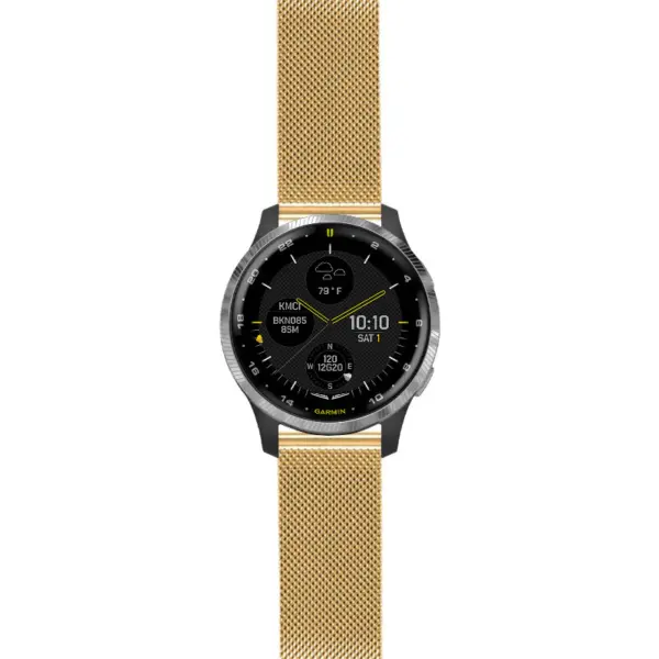 d2a.g.m111 Yellow Gold StrapsCo Pro Mesh Stainless Steel Watch Band Strap