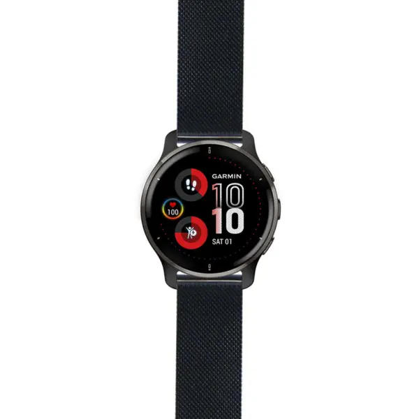 v2p.g.m111 Black StrapsCo Pro Mesh Stainless Steel Watch Band Strap