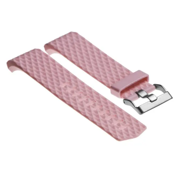 Fb.r14.13 Fitbit Silicone Band For Charge 2 In Bright Pink