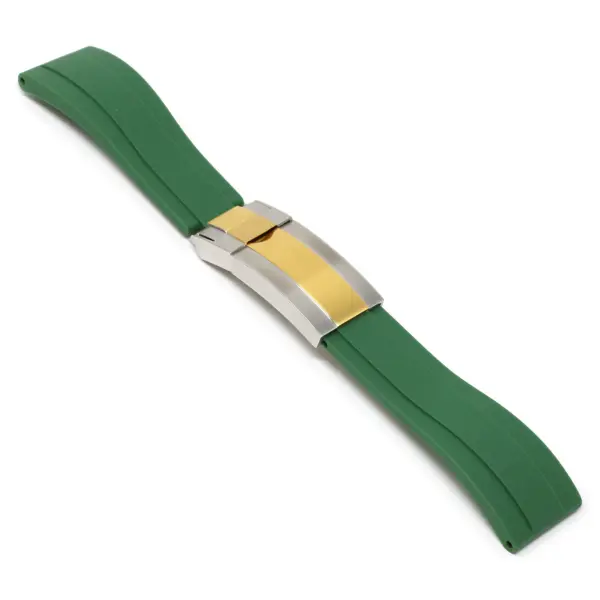 Rubber Strap with Clasp For MoonSwatch #24