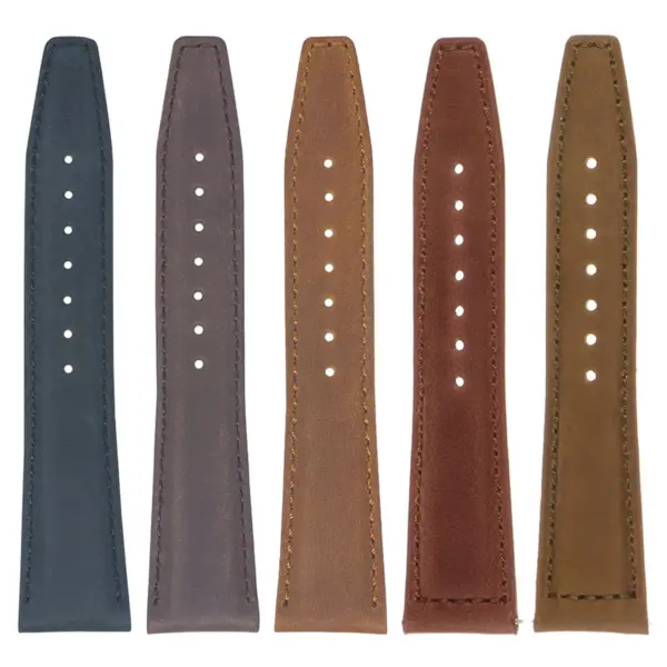 iw9 All Color StrapsCo DASSARI Classic Vintage Leather Watch Band Quick Release Genuine Leather Watch Strap