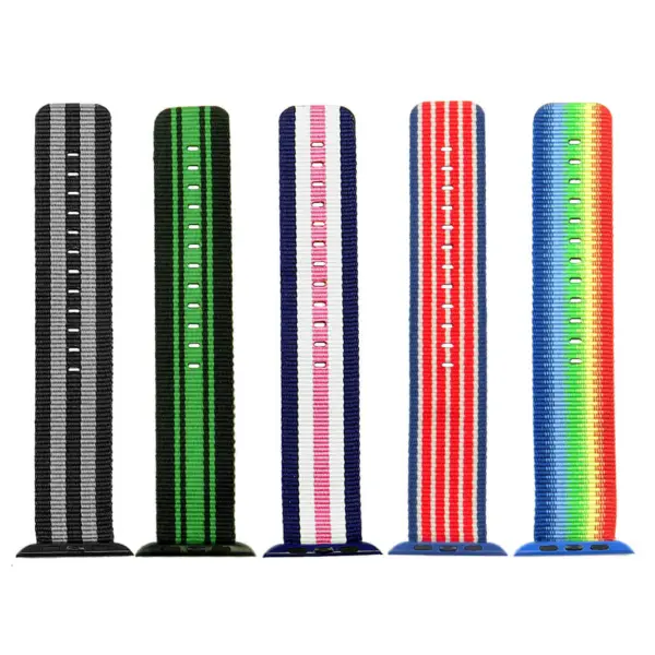 a.n2 All Color Woven Nylon Strap for Apple iWatch