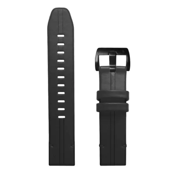 Leather Hybrid Strap For Garmin Fenix E - 47mm #6