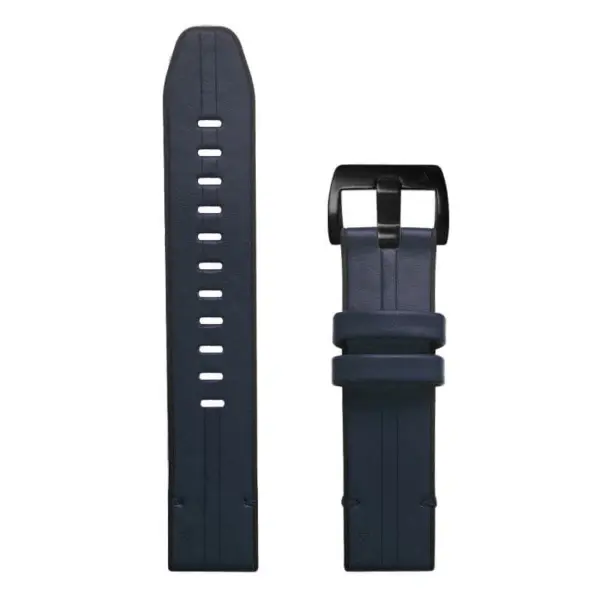 Leather Hybrid Strap For Garmin Fenix E - 47mm #9