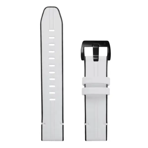 Leather Hybrid Strap For Garmin Fenix E - 47mm #12