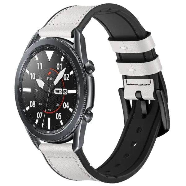 Leather Hybrid Band For Samsung Watches #3