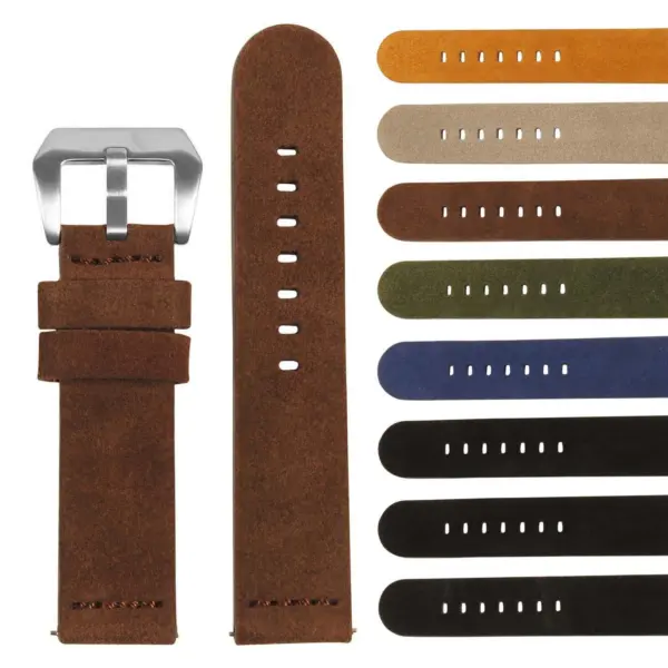 Heavy-Duty Suede Strap For Garmin Legacy Saga Series: Darth Vader #1