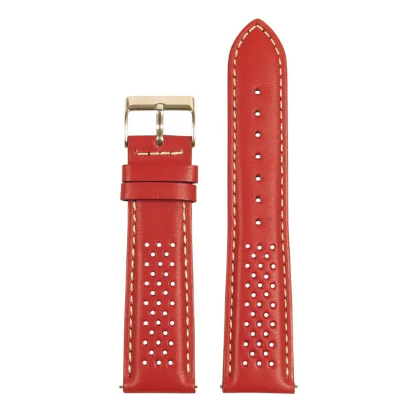 Perforated Rally Strap For MoonSwatch #48