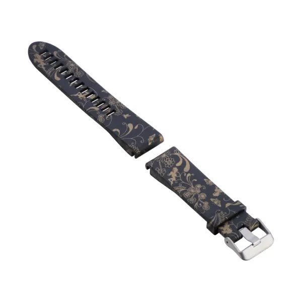 g.r40.c Alt Black Gold Fairies StrapsCo QuickFit 20 Silicone Rubber Replacement Watch Band Strap for Garmin Fenix 5S