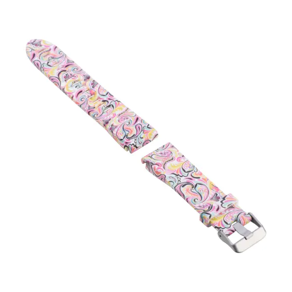 g.r40.d Alt Paisley StrapsCo QuickFit 20 Silicone Rubber Replacement Watch Band Strap for Garmin Fenix 5S