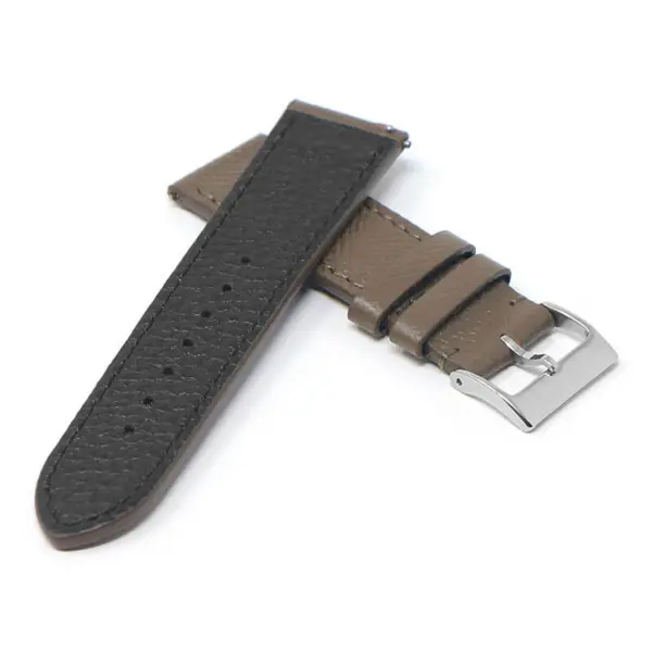 Classic Leather Strap For Garmin Vivomove 3S #12