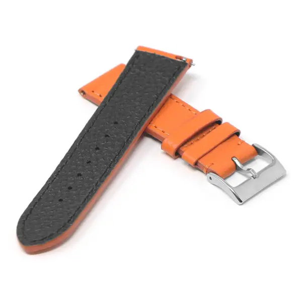 Classic Leather Strap For Garmin Vivomove 3S #21