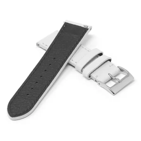 Classic Leather Strap For Garmin Vivomove 3S #30