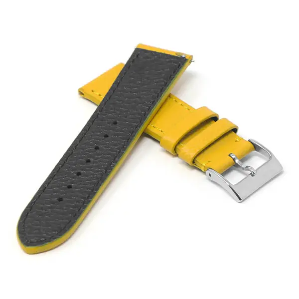 Classic Leather Strap For Garmin Vivomove 3S #33
