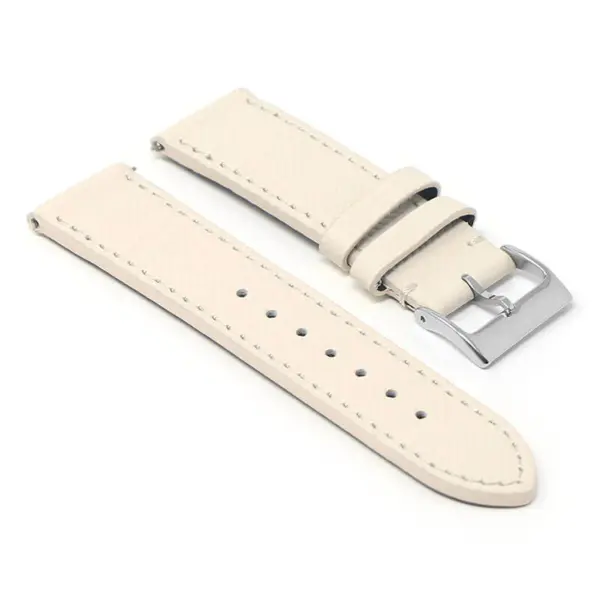 Classic Leather Strap For Garmin Vivomove 3S #35
