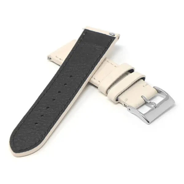 Classic Leather Strap For Garmin Vivomove 3S #36
