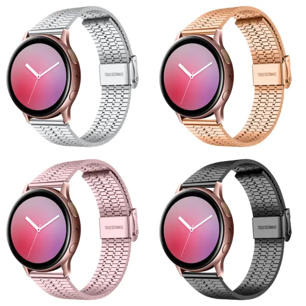s.m12 All Color StrapsCo Tapered Stainless Steel Strap for Samsung Galaxy Watch 3