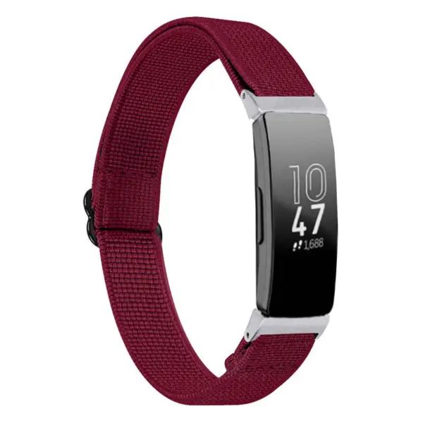 fb.ny31.6 Main Currant StrapsCo Elastic Nylon Watch Band Strap for Fitbit Inspire Inspire HR