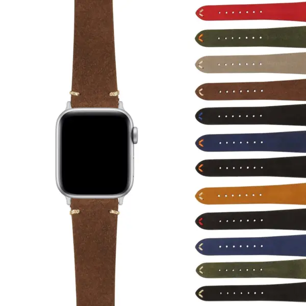 St28 Gallery Suede Watch Strap Apple Watch