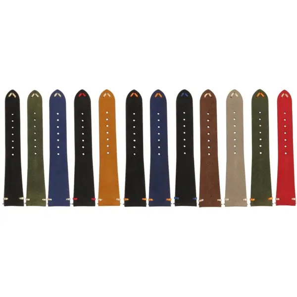 St28 Group Pic Suede Watch Strap Apple Watch