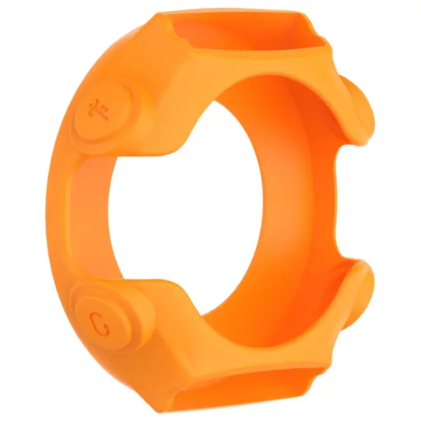 G.pc2.12 Back Shockproof Silicone Case Fits Garmin Forerunner 620 In Orange