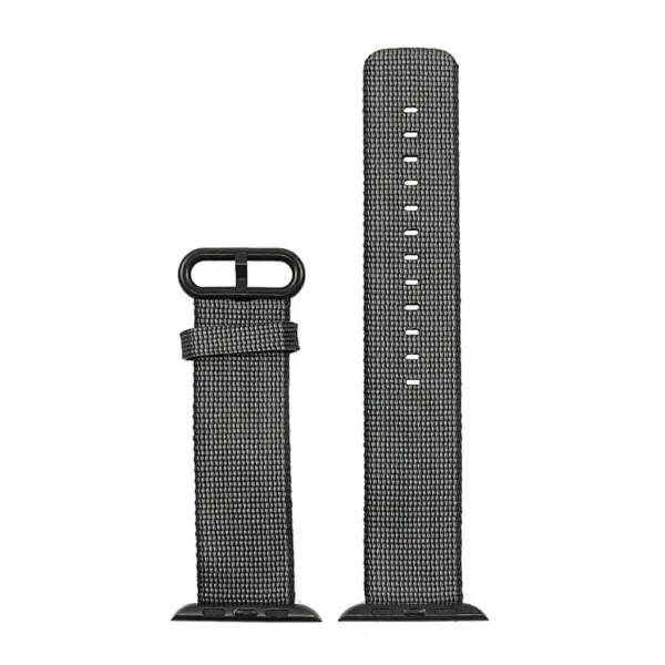 a.n1.1 Woven Nylon Strap for Apple iWatch in Black