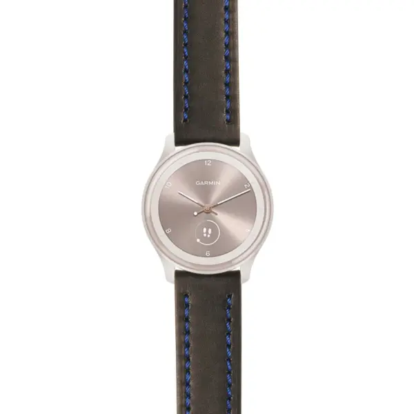 g.vspt.st23 Main Black & Blue StrapsCo Heavy Duty Mens Leather Watch Band Strap 20mm