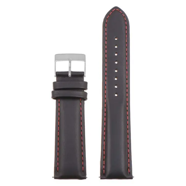Classic Stitched Leather Strap - Extra Long For MoonSwatch #72