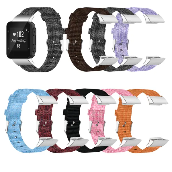g.ny4 ALL COLOR StrapsCo Canvas Strap for Garmin Forerunner 30 35 35J