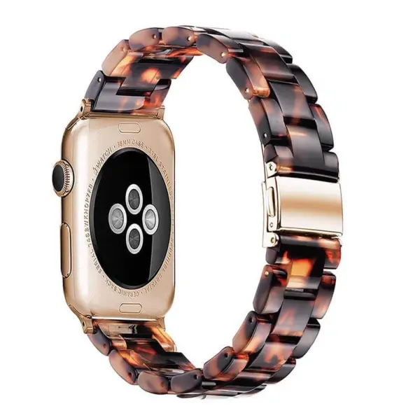 a.w4.2 Back Brown StrapsCo Marble Band Strap for Apple Watch 38mm 40mm 42mm 44mm