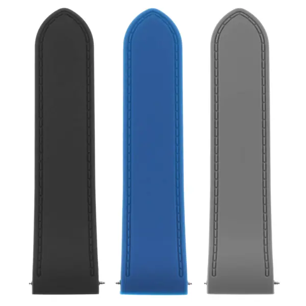 R.cart1 All Colour Strapsco Silicone Rubber Watch Band For Cartier Roadster